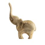 Декор для интерьера деревянный, фигурка слон ШАНТИ ЕК — изображение 4