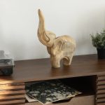 Декор для интерьера деревянный, фигурка слон ШАНТИ ЕК — изображение 5