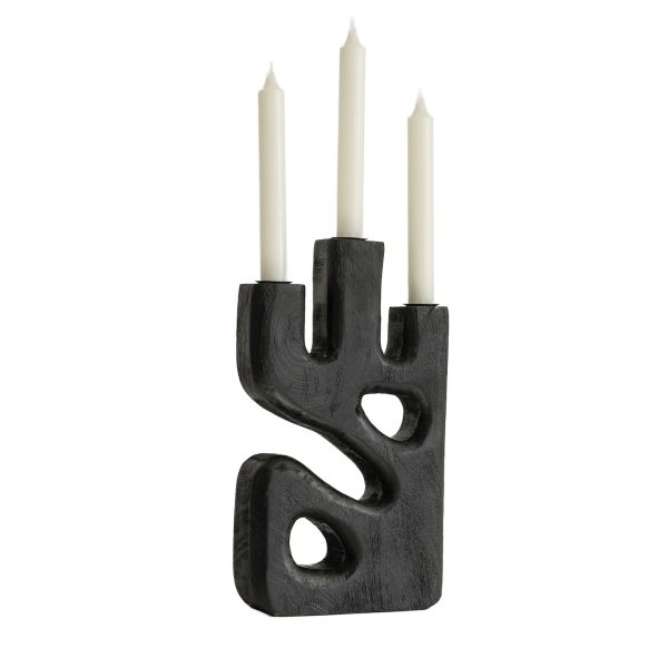 dekor-dlja-interera-derevjannyj-podsvechnik-tatva-chaudah-2 Декор для интерьера, деревянный подсвечник ТАТВА ЧАУДАХ — изображение 3