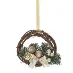 Декорация подвесная Рождественский венок