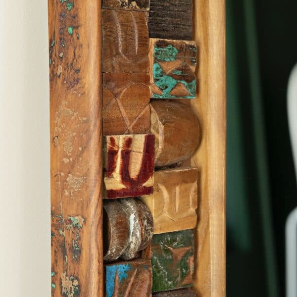 Деревянное зеркало, САРИКА 5 с подставкой — изображение 5