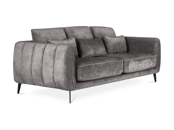 Диван Amsterdam трёхместный темно-серый — изображение 2