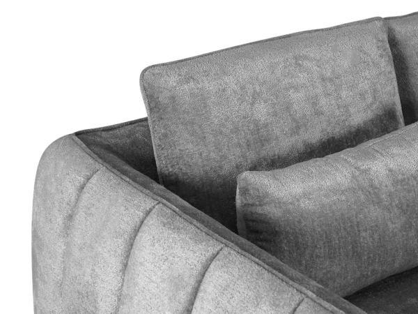 Диван Amsterdam трёхместный серый — изображение 4