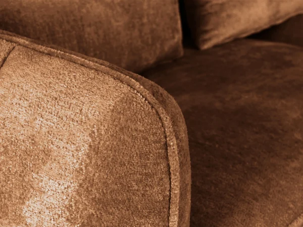 Диван Amsterdam трёхместный коричневый — изображение 5
