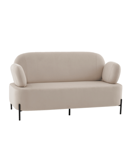 Диван Кэнди велюр бежевый