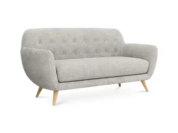Диван Loa 2-местный светло-серый — изображение 2