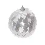 Елочная игрушка Шар Заостренные Пайетки
