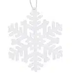 Елочная игрушка Снежинка