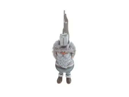 Елочное украшение Дед Мороз с подарком