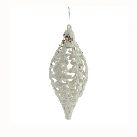 Елочное украшение Капля ажур