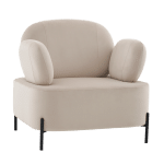 Кресло Кэнди велюр бежевый