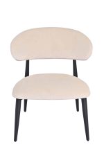 Кресло лаунж Ayla молочный — изображение 3