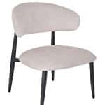 Кресло лаунж Ayla серый