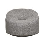 Кресло поворотное LUNA рогожка черно-серый Santo1606-CHSER 98*90*69см