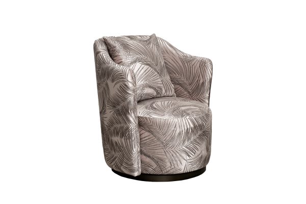 вельвет принт листья Valdes110-BEG/бронза 70*77*80см вельвет принт листья Valdes110-BEG/бронза 70*77*80см