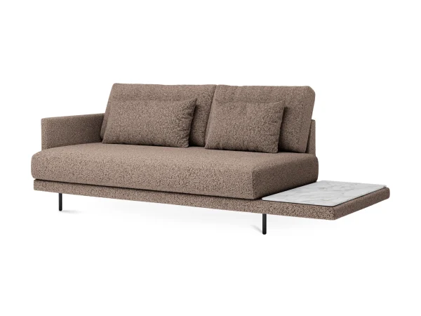 Кушетка Ricadi левая коричневый — изображение 2