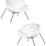 Набор 2 шт Кресло дизайнерское DOBRIN EMILY