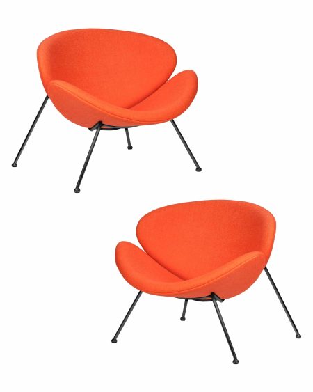 Набор 2 шт Кресло дизайнерское DOBRIN EMILY