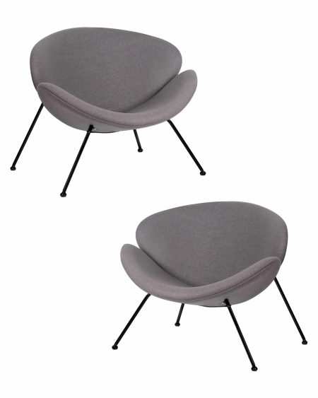 Набор 2 шт Кресло дизайнерское DOBRIN EMILY