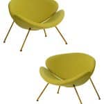 Набор 2 шт Кресло дизайнерское DOBRIN EMILY