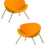 Набор 2 шт Кресло дизайнерское DOBRIN EMILY