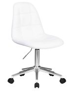 Набор 2 шт Офисное кресло для персонала DOBRIN MONTY, белый — изображение 3