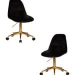 Набор 2 шт Офисное кресло для персонала DOBRIN MONTY GOLD