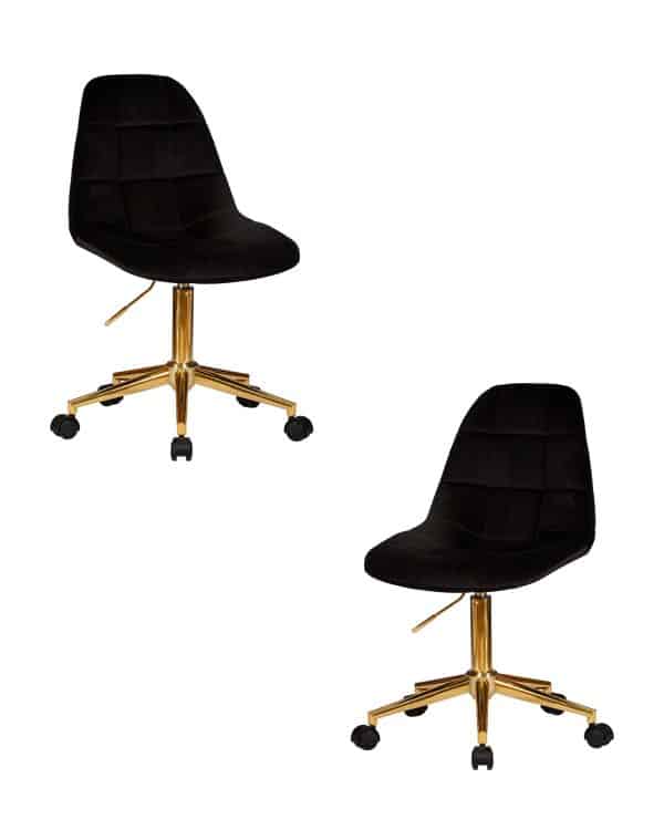 Набор 2 шт Офисное кресло для персонала DOBRIN MONTY GOLD Набор 2 шт Офисное кресло для персонала DOBRIN MONTY GOLD