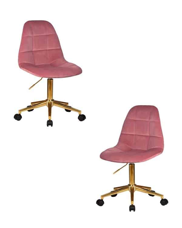 Набор 2 шт Офисное кресло для персонала DOBRIN MONTY GOLD Набор 2 шт Офисное кресло для персонала DOBRIN MONTY GOLD