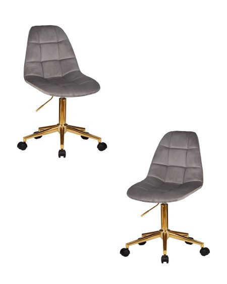 Набор 2 шт Офисное кресло для персонала DOBRIN MONTY GOLD