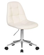 Набор 2 шт Офисное кресло для персонала DOBRIN MONTY, кремовый — изображение 3