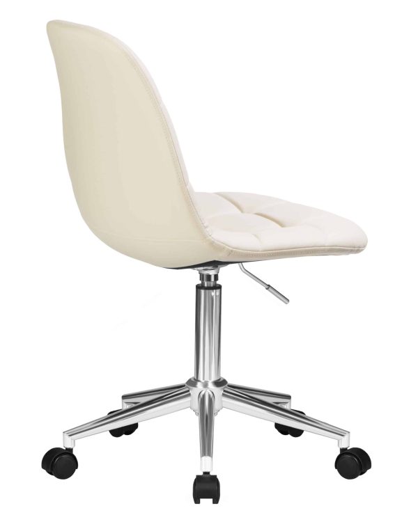 Набор 2 шт Офисное кресло для персонала DOBRIN MONTY, кремовый — изображение 5
