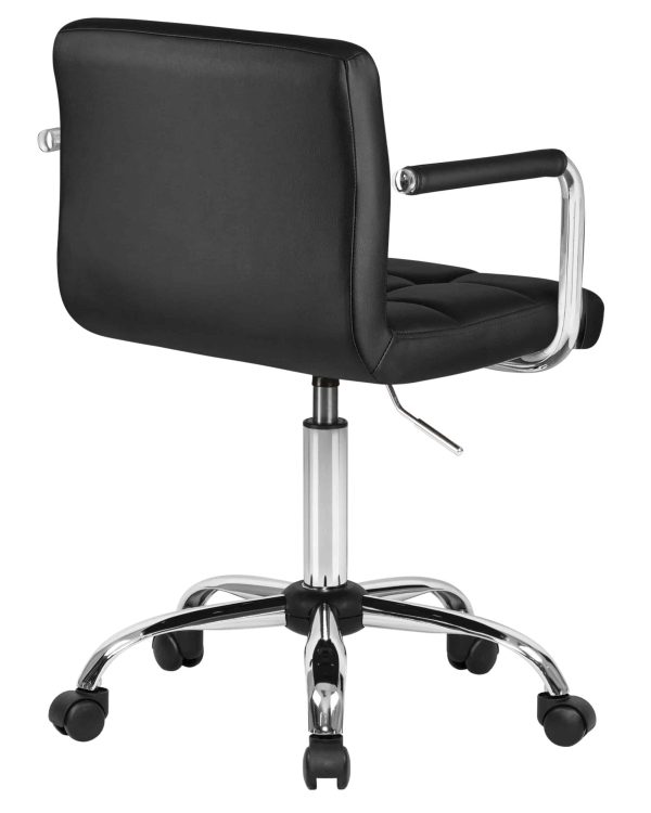 Набор 2 шт Офисное кресло для персонала DOBRIN TERRY, чёрный — изображение 5