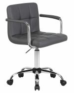 Набор 2 шт Офисное кресло для персонала DOBRIN TERRY, серый — изображение 3