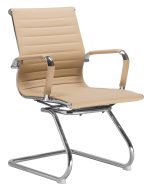 Набор 2 шт Офисное кресло для посетителей DOBRIN CODY, бежевый — изображение 3