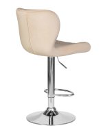 Набор 2 шт Стул барный DOBRIN BARNY, бежевый велюр (MJ9-10) — изображение 5