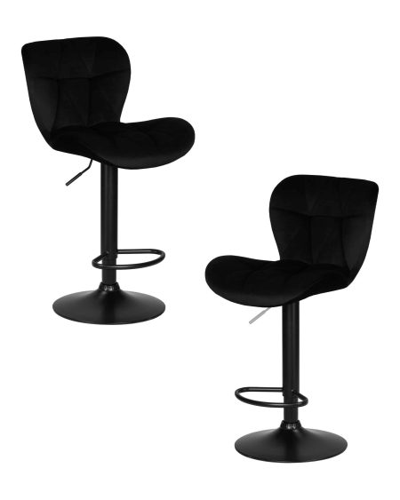 Набор 2 шт Стул барный DOBRIN BARNY BLACK