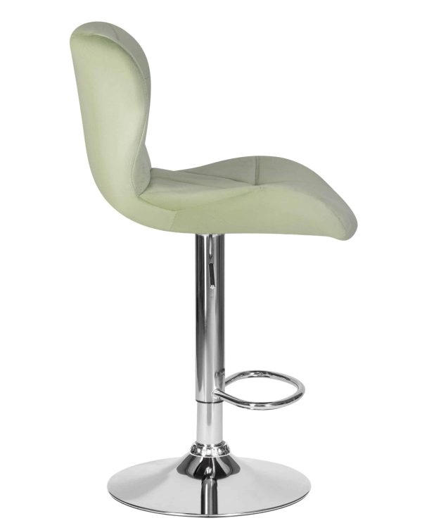 Набор 2 шт Стул барный DOBRIN BARNY, мятный велюр (MJ9-87) — изображение 3