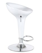 Набор 2 шт Стул барный DOBRIN BOMBA, белый — изображение 4