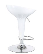 Набор 2 шт Стул барный DOBRIN BOMBA, белый — изображение 5