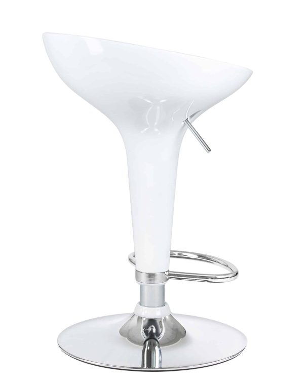 Набор 2 шт Стул барный DOBRIN BOMBA, белый — изображение 5