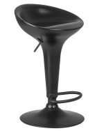 Набор 2 шт Стул барный DOBRIN BOMBA BLACK, чёрный — изображение 3