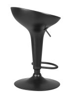 Набор 2 шт Стул барный DOBRIN BOMBA BLACK, чёрный — изображение 5
