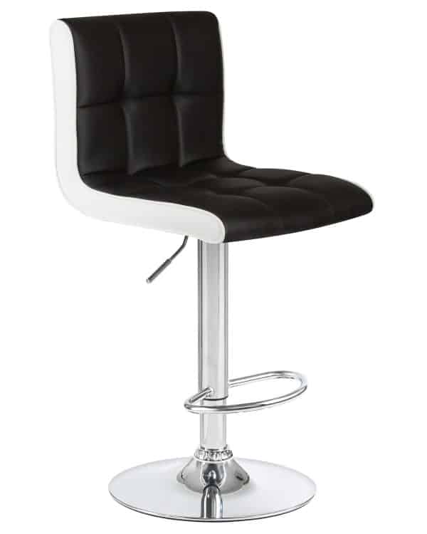 Набор 2 шт Стул барный DOBRIN CANDY, чёрно-белый — изображение 3