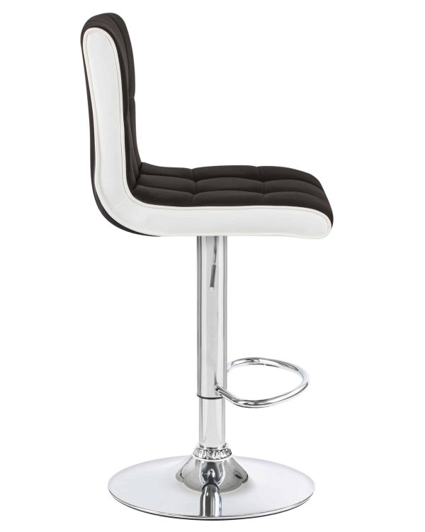 Набор 2 шт Стул барный DOBRIN CANDY, чёрно-белый — изображение 4