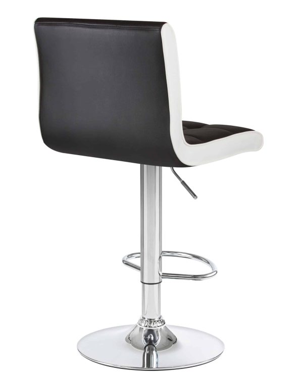 Набор 2 шт Стул барный DOBRIN CANDY, чёрно-белый — изображение 5