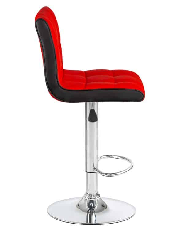 Набор 2 шт Стул барный DOBRIN CANDY, красно-чёрный — изображение 4