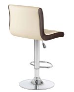 Набор 2 шт Стул барный DOBRIN CANDY, кремово-коричневый — изображение 4