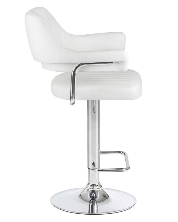 Набор 2 шт Стул барный DOBRIN CHARLY, белый — изображение 4