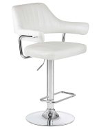 Набор 2 шт Стул барный DOBRIN CHARLY, белый крокодил — изображение 3